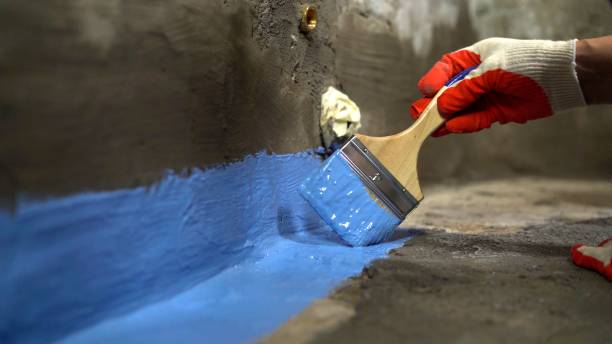 Commercial Wet Basement Repair project at a Silver Springs, NY business property by SJ Waterproofing Pros